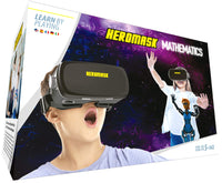 1 x RAW Customer Returns Heromask VR headset math games multiplication tables, mental arithmetic... Interactive toy for children aged 5, 6, 7, 8...12 years. 3D AR VR glasses - gifts for children s birthdays - Christmas. VR games - RRP €64.37