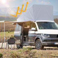 1 x RAW Customer Returns Pop-Top roof protection replacement for VW T5 T6, weather protection camper roof tent for pop-up roof sleeping roof outdoor camping, not suitable for retrofitted roofs - RRP €107.34