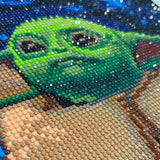 3 x Brand New NAIMOER Yoda Diamond Painting 5D Diamond Painting Diamond Embroidery Yoda Painting Canvas Diamond Full Kit Cross Stitch Embroidery Diamond Painting Complete Kit 35x35cm - RRP €27.15