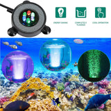 1 x RAW Customer Returns Aquarium Bubbler Stone Oxygen Pump LED Lighting Aquarium LED for Fish Aquarium Air Stone Light Pump Air Bubble Stone Volcano Lamp Aquarium Decoration - RRP €26.21