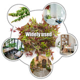 4 x Brand New Pack of 2 artificial plants hanging plant, artificial plants fake plants for garden bar family wedding decoration - RRP €44.36