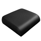 1 x RAW Customer Returns YOUFI Large Seat Cushion, 10.5 cm, Thick Memory Foam for Office Chair, with Cooling Gel for Sciatica, Coccyx, Back, Thick Cushion, 48 x 45 x 10.5 cm Black  - RRP €60.24