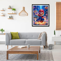 1 x Brand New CEOVR Diamond Painting Adults 30 x 40 cm Diamond Painting Pictures Super Mario Diamond Art Kits Children, Cartoon 5D Diamond Painting Pictures Kit for Home Decoration, Gift for Friends - RRP €7.98