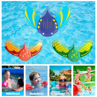 2 x Brand New TOPJOWGA Water Toy Fish, Diving Toy, Water Toy, Fish Swimming Toy Underwater Pool Toy, Devil Fish Summer Pool Beach Swimming Diving Toy - RRP €29.74