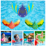 9 x Brand New TOPJOWGA Diving Toy Swimming Ring for Children, 2PCS Diving Rings for Children, Swimming Aid Diving Ring Underwater Pool Toy Swimming Pool Toy, Underwater Swimming Pool Diving Toy Summer Fun - RRP €163.26