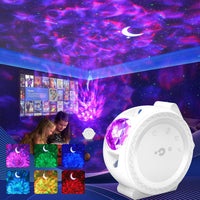 1 x RAW Customer Returns Togaga Starry Sky Projector, 3 in 1 Starlight Projector with Touch Voice Control, Galaxy LED Night Light Lamp for Children Adults Room Bedroom Party Birthday Decoration Gift - RRP €12.1