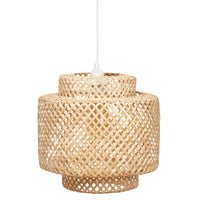 1 x RAW Customer Returns ATMOSPHERA CREATEUR D INTERIEUR Liby natural bamboo suspension 30 cm  - RRP €40.24