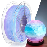 1 x RAW Customer Returns IEMAI PETG Filament 1.75mm, 3D Printer Filament PETG Gradual Rainbow, PETG Blue Purple 1KG Spool, Rainbow Filament PETG 1.75mm, Dimensional Accuracy - 0.02 mm - RRP €25.99