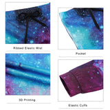 2 x RAW Customer Returns Big Boys Baggy Sweatpants with Pocket Teens Blue Galaxy Graphics Activewear Joggers for Girls Size 14 Unique Design Starry Nebula Long Pants 15 16 Years Juniors Casual Sports - RRP €36.76