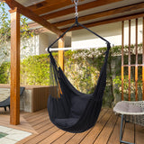 1 x RAW Customer Returns Ohuhu Hanging Chair with 2 Cushions and Ceiling Hook Kit, Outdoor Hanging Chair, Stable Safe Hanging Chair, Swing for Adults Girls, Stylish Indoor Hanging Chair, 150kg Load Capacity, Beige - RRP €49.4