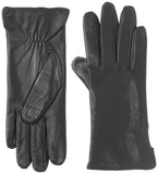 1 x Brand New YISEVEN Women s Winter Gloves Genuine Leather Gloves Lined Flat Design Gifts, Black Medium 7.0  - RRP €37.99