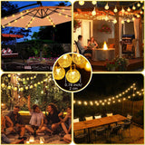 1 x RAW Customer Returns litogo Solar Fairy Lights Outdoor 65 FT 20 M 60 LED Solar Fairy Lights Outdoor 8 Modes Waterproof Crystal Ball Solar Fairy Lights for Garden, Balcony, Gazebo, Patio, Trees, Party, Decoration Warm White  - RRP €17.7