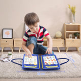 11 x Brand New Rhybor Busy Board Montessori Toy from 1 Year Busy Board Writing Board Toy Toddlers from 2 Years Activity Board Motor Skills Toy for Boys and Girls Educational Toy from 1 2 3 4 5 Years - RRP €162.25