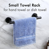 1 x RAW Customer Returns KES Towel Rack Black Bathroom Towel Rail Stainless Steel SUS 304 Bath Towel Rack Towel Holder Shower 30CM Wall Mounted, A2000S30-BK - RRP €25.5