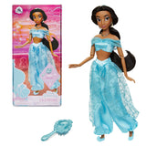 1 x RAW Customer Returns Disney Store Official Princess Jasmine Doll for Children, Aladdin, 29 cm, fully articulated doll with elaborate hairbrush, suitable for ages 3 and up - RRP €34.99