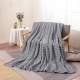 1 x RAW Customer Returns Cuddly blanket, sofa blankets, grey, 150 x 200 cm, fleece blanket for couch, soft and warm, fluffy blanket as a sofa blanket, couch blanket... - RRP €23.18