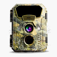 1 x RAW Customer Returns WACHMAN wildlife camera Mini Full HD 1080P wildlife camera with night vision motion detector 90 angle view with 0.3s quick trigger, 1.36 TFT HD LCD display of 12 high-quality IR LEDs - IP68 - RRP €53.75