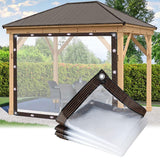 1 x RAW Customer Returns Waterproof Transparent Tarpaulin, 2x3m Tarpaulin With Eyelets, Greenhouse Pet Hutch Roof, Weatherproof Tarpaulin Foldable Tarpaulin, PVC Waterproof Rain Cover, Tarpaulin Transparent Tarpaulin - RRP €19.15