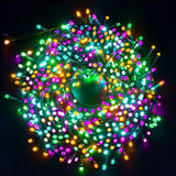 1 x RAW Customer Returns Ulinek colorful outdoor fairy lights 100M Christmas 1000LED cluster fairy lights colorful with power operated Christmas decoration waterproof IP44 8 display modes for outdoor house party Christmas tree balcony terrace - RRP €35.09