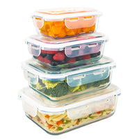 1 x RAW Customer Returns LG Luxury Grace Glass Lunch Box 0.36 0.60 1 1.50 L . Container with Hermetic Closure. Containers Suitable for Microwave, Oven, Dishwasher and Freezer. BPA free. - RRP €30.37