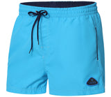 1 x RAW Customer Returns Ladeheid men s swim shorts, short swim shorts, swimming trunks LAZA1001 azure blue, navy blue, 5XL  - RRP €26.21