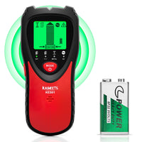 1 x RAW Customer Returns KAIWEETS Wall Detector, 5 in 1 Electronic Sensor, Metal Pipe Detector Wall Scanner with LCD Screen to Detect Wood, Metal and Electrical Lines, Cable and Pipe Detector - RRP €29.99