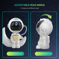 1 x RAW Customer Returns VUENICEE Astronaut Starry Sky Projector, Planetarium Projector, Astronaut Projector with Remote Control and Timer, Star Projector Children, Perfect Gift for Children and Adults - RRP €32.99