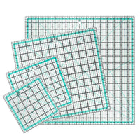 1 x RAW Customer Returns MANUFORE 4 pieces patchwork ruler 32 cm 24 cm 16 cm 12 cm , quilting ruler sewing ruler, tailor s ruler quilting with imperial scale and angle display tailor s ruler for quilting and sewing... - RRP €20.16