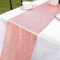 1 x Brand New WEBGGER Round Sequin Table Runner Glitter Fabric for Wedding Birthday Party Baby Showers Tablecloth Decoration 30 x 270 cm Champagne 2pack  - RRP €18.08