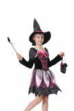 1 x Brand New Willheoy girls witch costume baby children carnival costume witch dress with witch hat for Halloween cosplay - RRP €19.0