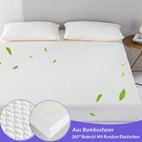 1 x RAW Customer Returns Coriwell Waterproof Mattress Protector - 140 x 200 cm Waterproof Mattress Cover Mattress Topper Breathable Mattress Cover Mattress Protector Made of Bamboo Mattress Protective Cover - Mattress Protector - RRP €25.7