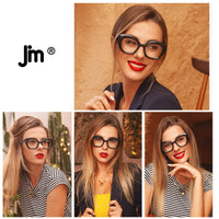 1 x RAW Customer Returns JM 2 Pack Cat Eye Reading Glasses for Women, Blue Light Computer Readers with Spring Hinge, Black Tortoiseshell 2.5 - RRP €19.97