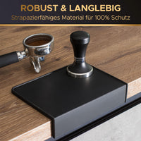 1 x RAW Customer Returns Barista Legends Tamper Mat Silicone Black - Premium Barista Accessory - Non-Slip Heat Resistant - Ideal for Espresso Preparation - Protects Optimizes Your Work Surface - Professional Quality - RRP €17.11