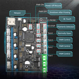 1 x RAW Customer Returns Geeetech 3D printer motherboard,Spark E3 V1.0 FDM 3D printer universal motherboard, suitable for Ender 3 Ender 3 Pro Ender 3 V2 Ender 5 Ender 6  - RRP €32.45