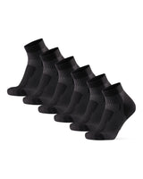 1 x RAW Customer Returns DANISH ENDURANCE Merino Hiking Socks Low-Cut, 3 Pack Black, 39-42  - RRP €34.95