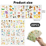 29 x Brand New Dinosaur Tattoo Children, 20 Sheets Luminous Children s Tattoos Stickers, Children s Dinosaur Toy Gifts, Children s Tattoos Skin-friendly Small Gifts for Children Party Favors Children s Birthday - RRP €522.0