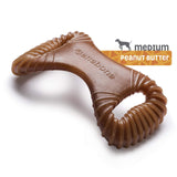 1 x RAW Customer Returns Benebone Peanut Flavored Regular Size Dental Chew Toy, Dark Brown - RRP €18.0