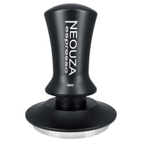 1 x RAW Customer Returns NEOUZA Espresso Tamper Spring Loaded for Coffee Machine Accessories, Non-Stick Coating, Self-Leveling, Refined Handle, Flat Bottom Stainless Steel 58mm, Matte Black  - RRP €27.45