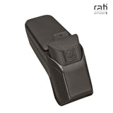 1 x RAW Customer Returns Rati Armster2 central armrest suitable for FIAT 500 2016- NOT FOR ELECTRIC MODELS 500e I with storage compartment I which fits perfectly in the center console - RRP €109.9