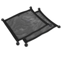 1 x RAW Customer Returns JOYTUTUS car storage net, compact storage net design with 8 adhesive pads, 8 screws, robust luggage net for small items, practical net bag for cars, motorhomes, campers, vans, boats home - RRP €22.07