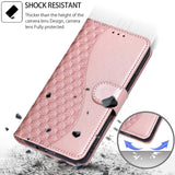 1 x Brand New KENHONER Case for Samsung Galaxy A32 5G, Multifunctional Leather Wallet Case, Magnetic Closure with Anti-Shock Flip Compatible with Samsung A32 5G Book Case - Rose Gold - RRP €20.4