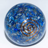 1 x RAW Customer Returns Wonderland Orgonite Ball Lapis Lazuli - RRP €22.16