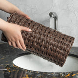 1 x RAW Customer Returns GRANNY SAYS toilet paper storage braided, toilet paper storage, toilet paper storage for 3 rolls, brown toilet paper spare roll holder, toilet paper storage for bathroom - RRP €24.98