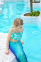 1 x RAW Customer Returns shepretty mermaid tail with bikini set for girls swimming costumes cosplay,XIAOm10,140 - RRP €46.38