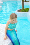 1 x RAW Customer Returns shepretty mermaid tail with bikini set for girls swimming costumes cosplay,XIAOm10,140 - RRP €46.38