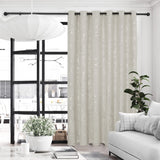 1 x RAW Customer Returns Deconovo Interior Curtains with Eyelets Modern Blackout Curtains for Living Room 2 Pieces, 140x290 CM, Dark Gray - RRP €26.5