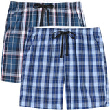 1 x Brand New MoFiz pajama pants women short checked pajama pants cotton sleep shorts nightwear summer leisure pants 2 pack-05 XS - RRP €20.16