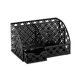 10 x Brand New EXERZ Table Organizer Desk Organizer Desk Tidy Pen Holder - Metal, Drawer, Note Holder, Pen Holder - Black - RRP €146.6