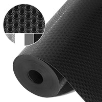 1 x RAW Customer Returns Origuuds Drawer Mat, Eva Material Waterproof Drawer Liner Anti-Slip Mat Refrigerator Liners Non-Adhesive for Kitchen Cabinets Drawers Cupboard Black 60cm x 600cm  - RRP €35.28