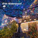 1 x RAW Customer Returns Solar Fairy Lights Outdoor Inner 50M 300LED Warm White Multi 4 Color Changing Solar Powered Garden Tree Lights Christmas Fairy Lights IP67 Waterproof with Remote Control for Halloween, Yard, Christmas - RRP €24.24